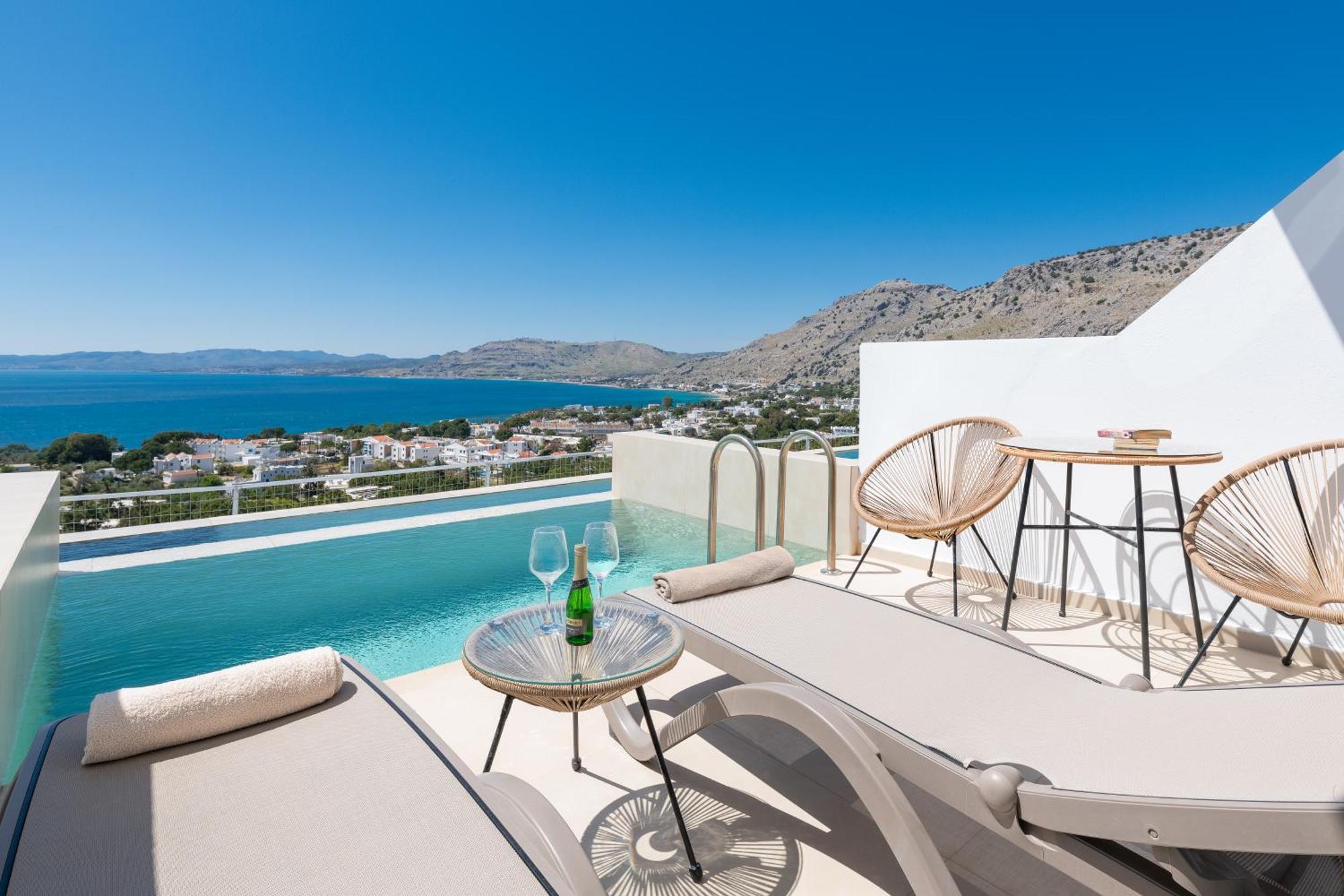 Lindos Nest Aparthotel Pefki Exterior foto