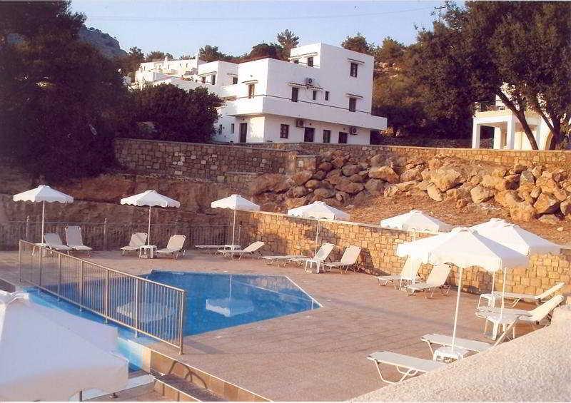 Lindos Nest Aparthotel Pefki Exterior foto